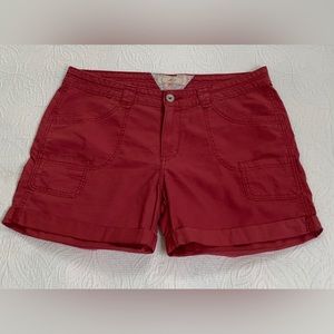 Levi’s Women’s Rolled Cuff  Cargo Shorts Size 14
